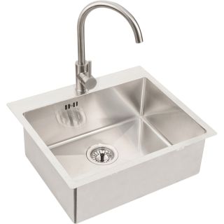 Кухонная мойка Alveus 1124382 Quarto 10 Brs-90 55x48