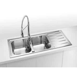 Кухонная мойка Alveus 1087975 Line Maxim 100 Sat-90 116.5x50.5