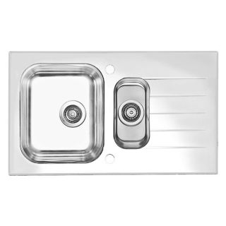 Кухонная мойка Alveus 1100016 Glassix 20 белая 86x50