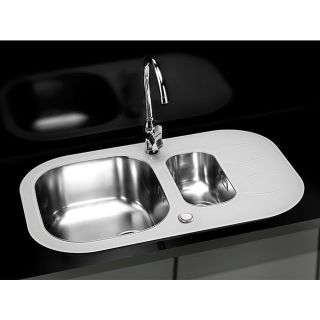 Кухонная мойка Alveus 1123816 Wave Up 30 белая 76x50