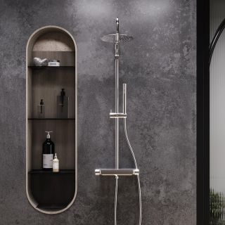 Душевая стойка Damixa Scandinavian Pure 936710300 хром