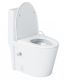 Унитаз-моноблок Laguraty 2100 AC с функцией биде и смесителем белый