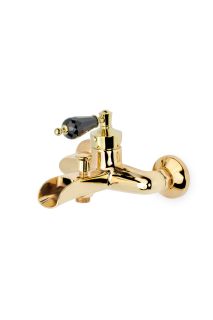 Смеситель для  ванны Boheme Vogue  с черным SW_Комплект золото