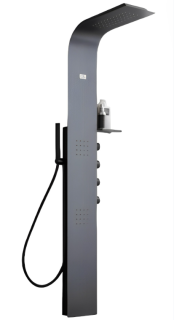 Душевая панель Cerutti SPA Bella B CT9254 чёрный матовый