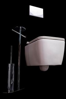 Подвесной унитаз Boheme Zen белый глянец 967-W