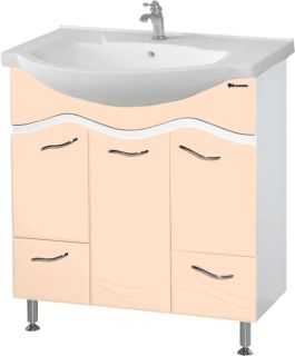 Тумба под раковину Bellezza Мари 75см бежевый 00000010140