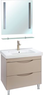 Тумба под раковину Bellezza Санриса 100см капучино 00000007821