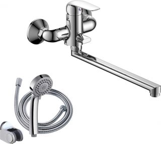 Смеситель для ванны/душа Orange Iris M41-211cr с душевым набором