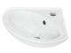 Раковина угловая Sanita Веер 44см белый