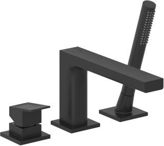 Смеситель на борт ванны Kludi Decus 544483975 чёрный матовый