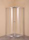 Душевой уголок Agger A01-090TCR/G без поддона 90х90, стекло прозрачное