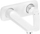 Встраиваемый смеситель для раковины Kludi Balance белый/хром 522469175