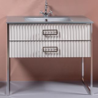 Раковина Armadi Art Monaco 80см серебро 852-080-SL