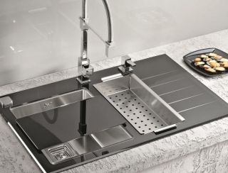 Коландеры для мойки Alveus 1119837 нерж сталь 400X170 Antracite