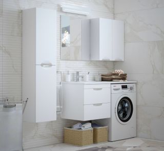 Пенал Corozo Алиот 35см белый SD-00000605