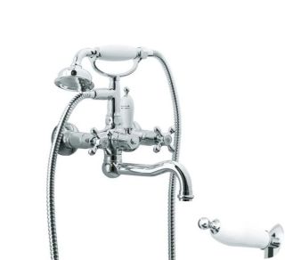 Смеситель для  ванны Boheme(душевой комплект) TRADIZIONALE CHROMO_Комплект хром