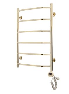 Полотенцесушитель электрический Domoterm Лаура П6 500x800 ER золото
