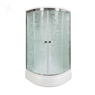 Душевая кабина Deto ЕМ2710 N с гидромассажем (гм.) 100х100х210 см