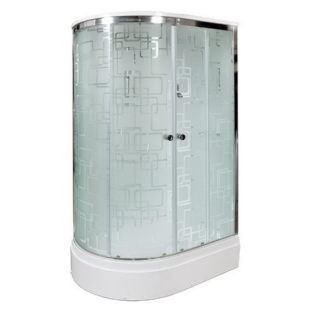 Душевая кабина Deto ЕМ2712 R стандартная 120х80х220 см