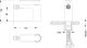Смеситель для биде Timo Torne хром/белый 4362/00-16F