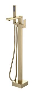 Напольный смеситель для ванны DQ Bayern.Liszt DA1516007 матовое золото