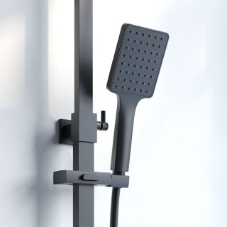 Душевая стойка IDDIS Bild чёрный BILBL1Fi06