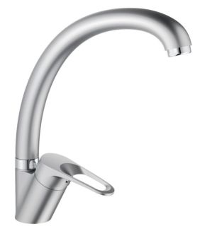 Смеситель для кухни Haiba HB4113-1 серый