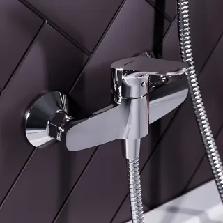 Смеситель для ванны и душа Damixa Jupiter 772000001 хром