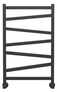 Полотенцесушитель водяной Point Феникс PN15158B П7 50x80см чёрный