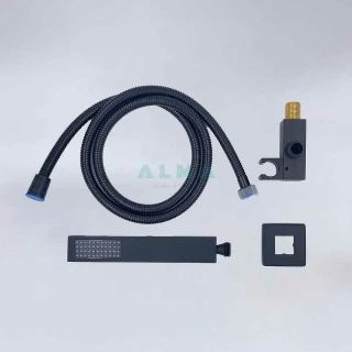 Душевой комплект ALMAes Leine TVZ-0810 чёрный