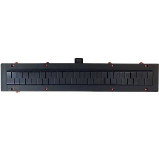 Душевой лоток Veconi Medium Black 450 V450MB с Черной матовой решеткой