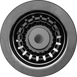 Выпуск для мойки Alveus 1127134 с вертикальным переливом POP UP ANTHRACITE