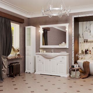 Шкаф-колонна Opadiris Риспекто 30 L 00-00005832 Белый