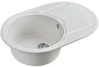 Мойка кухонная Paulmark Fittich PM317650-WH белый