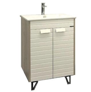 Тумба-умывальник COMFORTY Клеон 60Н с раковиной Quadro 60 ,00-00002044