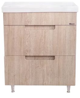 Тумба под раковину Bellezza Грейс 70см дуб светлый 00000011187