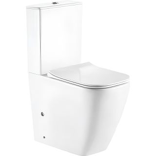 Унитаз CeramaLux 1288A с бачком и сиденьем Микролифт