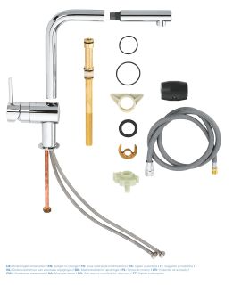 Смеситель для кухни Grohe Minta 32168000 хром