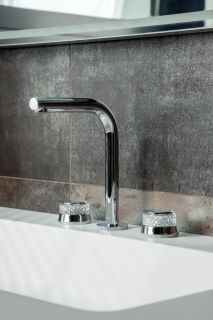 Встраиваемый смеситель для раковины Boheme Aura 152-CR-A хром