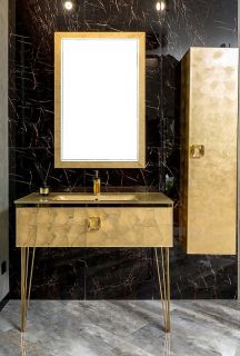 Зеркало с подсветкой Armadi Art Dolce 567-Foil 70 см поталь