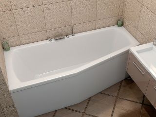 Акриловая ванна Relisan Aquarius 170х70 L Гл000023277  без гидромассажа