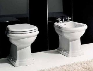 Биде напольное Kerasan Retro 102001*3 белое