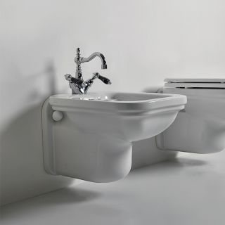 Биде подвесное Kerasan Waldorf 4125K1bi/cr*1 белое