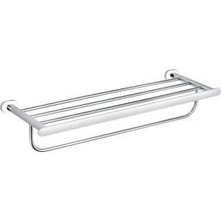 Полка для полотенец Rav Slezak Yukon YUA0704 Хром Белый