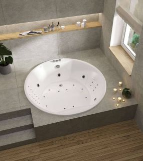 Акриловая ванна Vayer Eva 180x180 Гл000025681 без гидромассажа