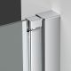 Душевая дверь Vincea Alpha 65 VDP-3AL650CL профиль Хром стекло прозрачное