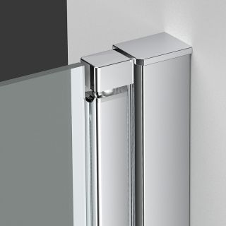 Душевая дверь Vincea Alpha 90 VDP-3AL900CL профиль Хром стекло прозрачное