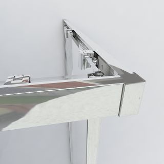 Душевой уголок Vincea Garda 120х100 VSS-1G1012CH профиль Хром стекло шиншилла