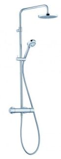 Душевая стойка Kludi Logo Dual shower system с термостатом хром 6809205-00