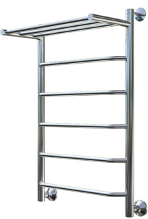 Водяной полотенцесушитель Тругор Браво НП 1 П с полкой 80x40см хром Браво1/нп8040П